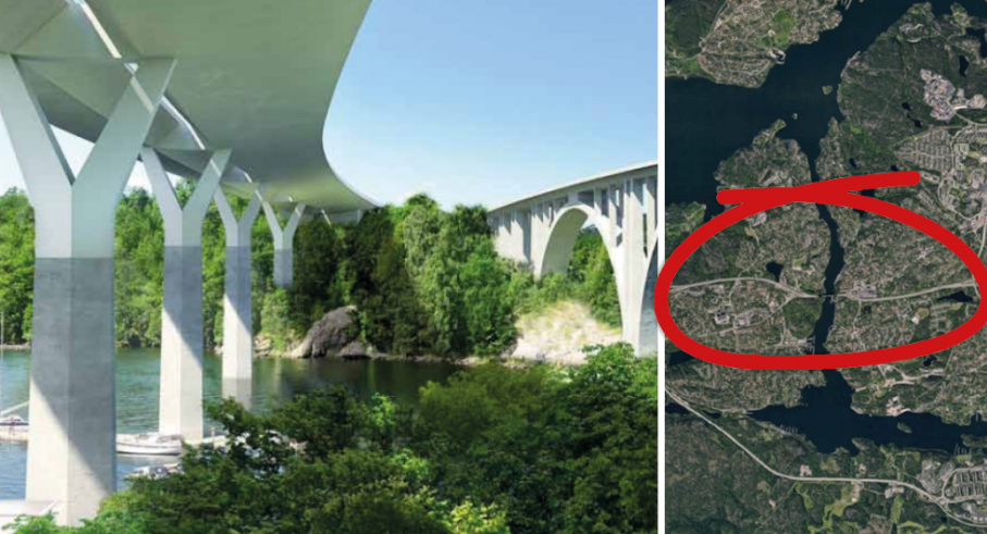 Bråk om bilavgifter på nybyggda Skurubron