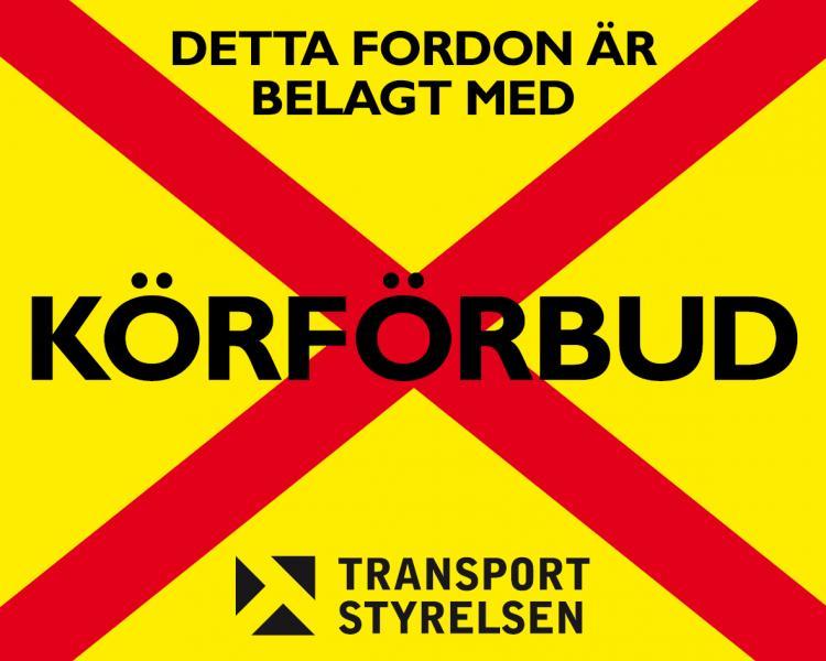 Nytt fel hos Transportstyrelsen ger körförbud