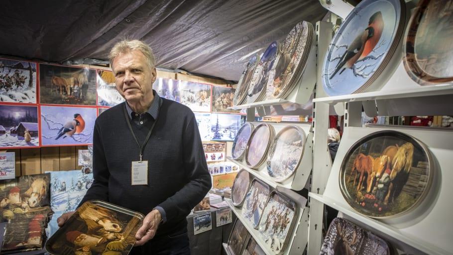 Nya och gamla utställare på Tjolöholms julmarknad