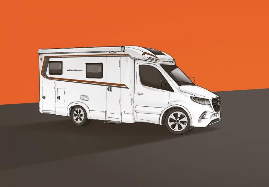 Weinsberg CaraCompact på Sprinter