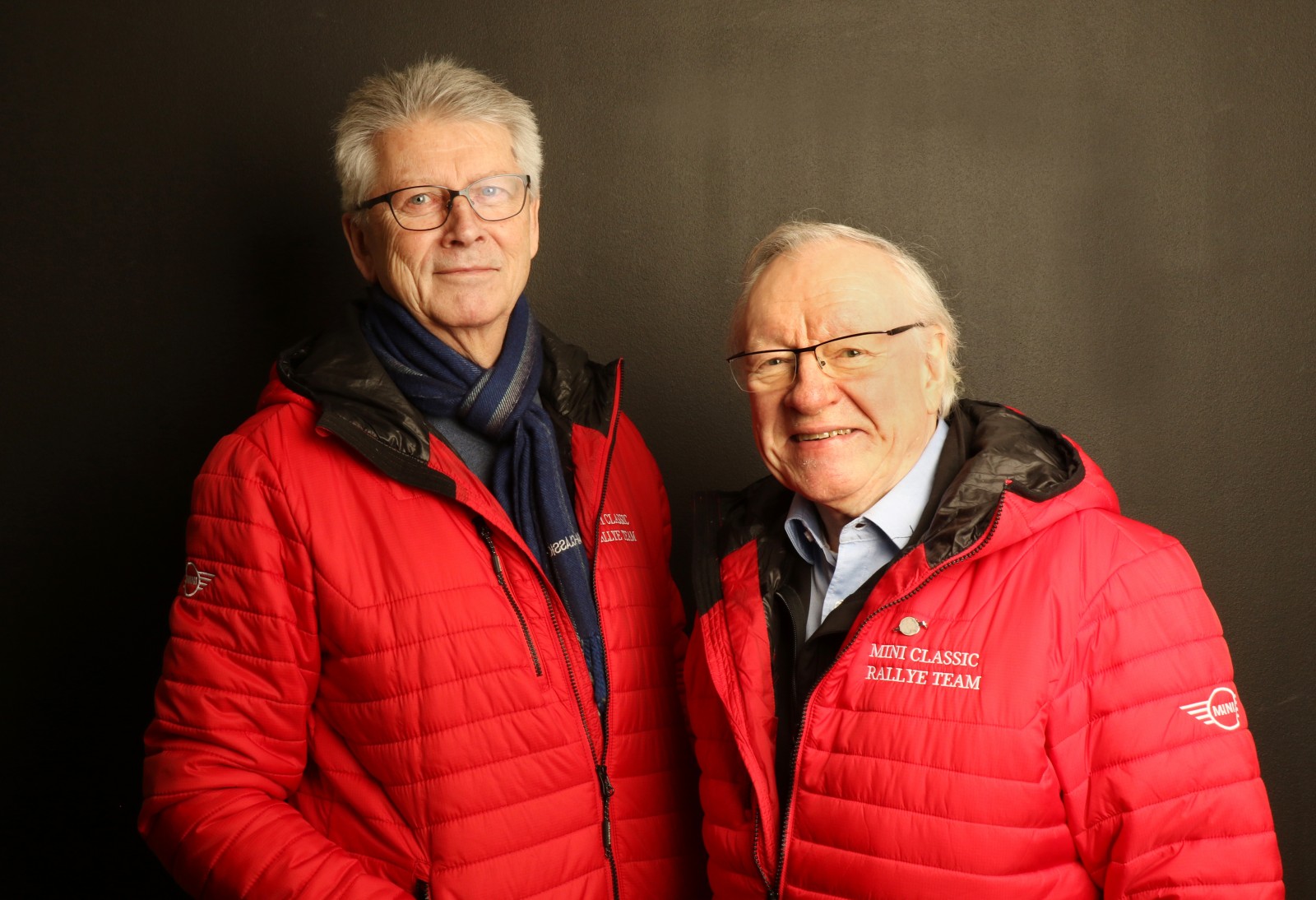 Hans Sylvan och Rauno Aaltonen.