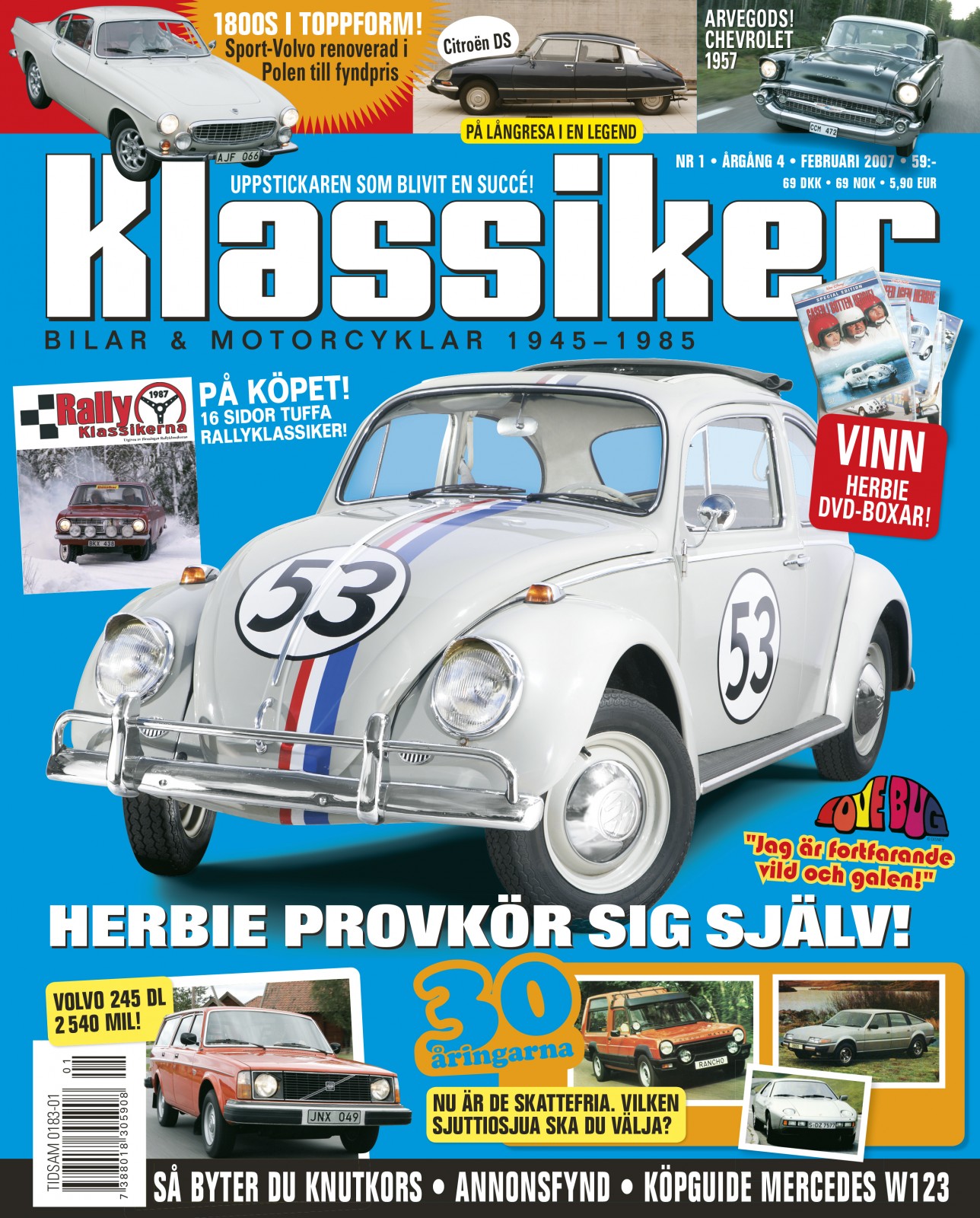 Klassiker 1/2007 – när Herbie provkörde sig själv!