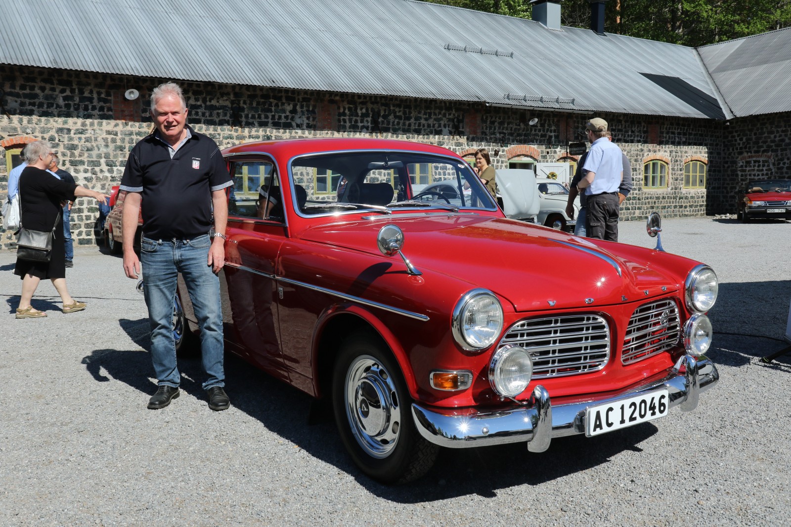 På bara två år har Curt Edvinsson genomfört en mycket fin renovering av sin Volvo Amazon 123 GT 1967. Han fick ett av juryns tre priser.