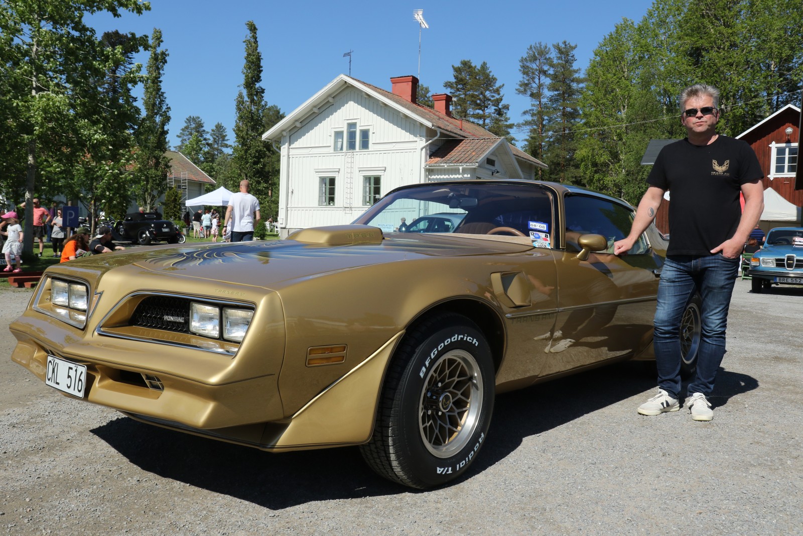 Utan inbördes ordning vann Ingemar Forsgren det tredje av juryns priser för sin Pontiac TransAm 1978.