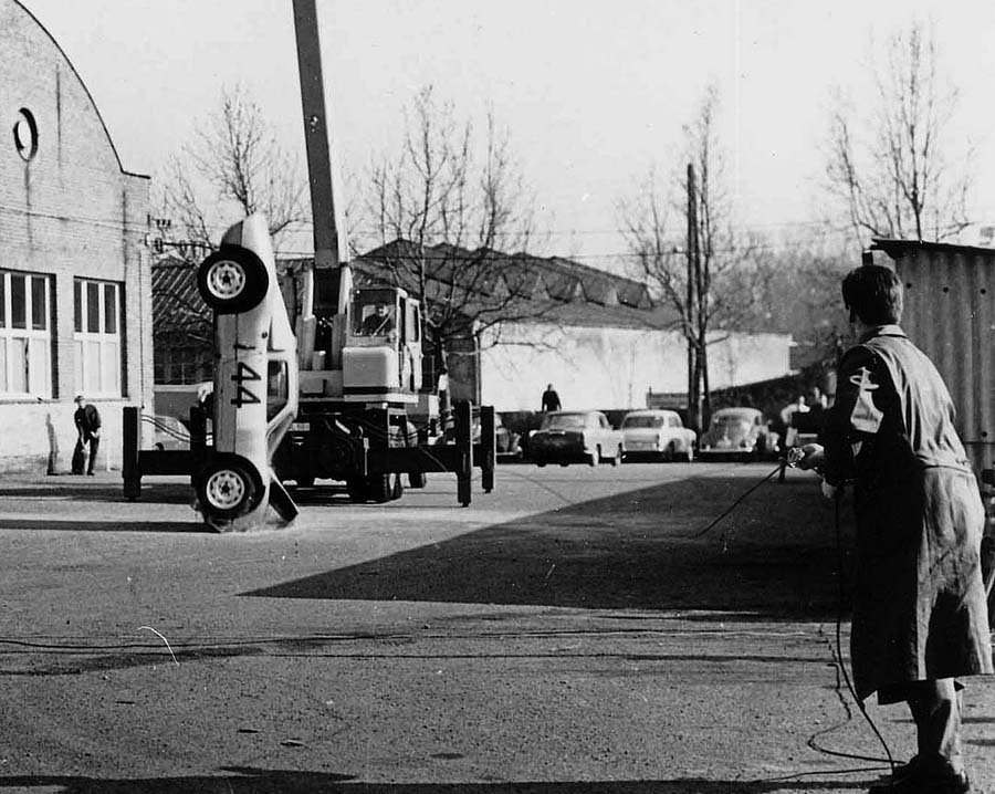 Ett krocktest 1964