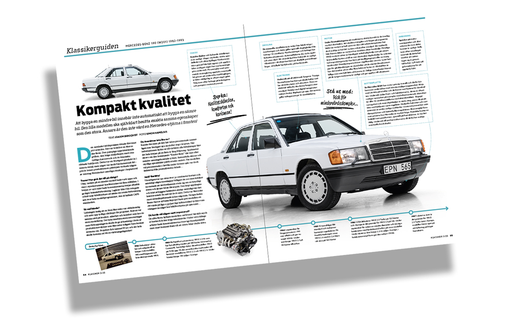 De okända Mercedes 190-modellerna