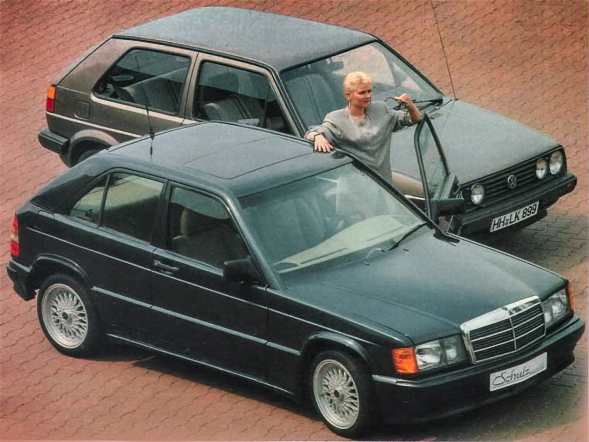 I jämförelse med en Schulz City framstår en Volkswagen Golf MkII som väldigt spartansk.