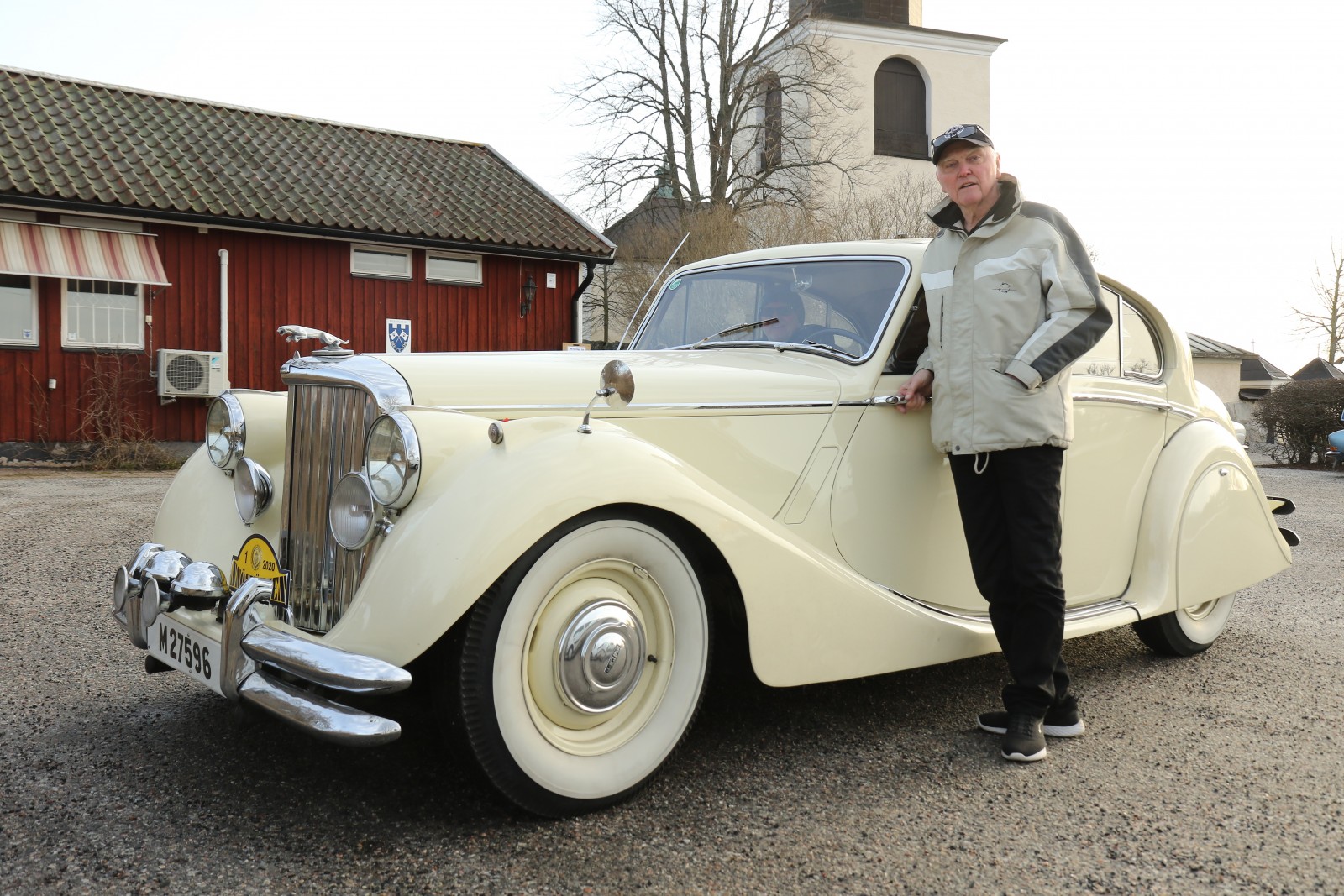 Thomas Ekström visade upp sin Jaguar Mk V 1950 i Läsarnas Klassiker i nr 3/20.