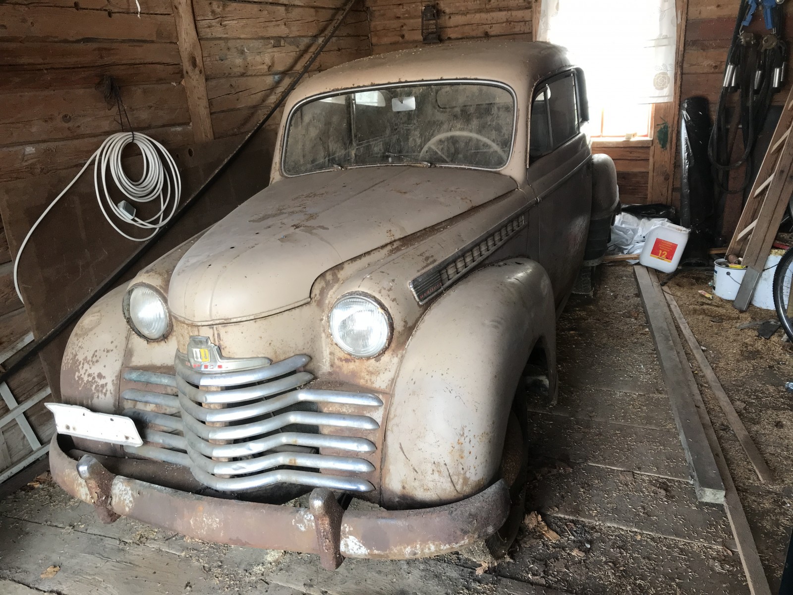 Opel Olympia med samma ägare sedan 1950!
