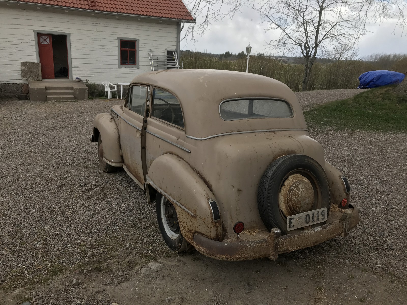 Opel Olympia med samma ägare sedan 1950!