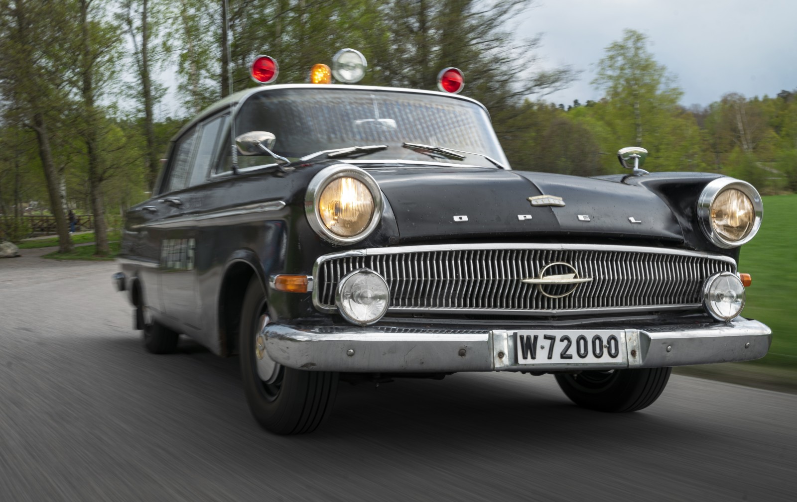 När Opel var polisbil