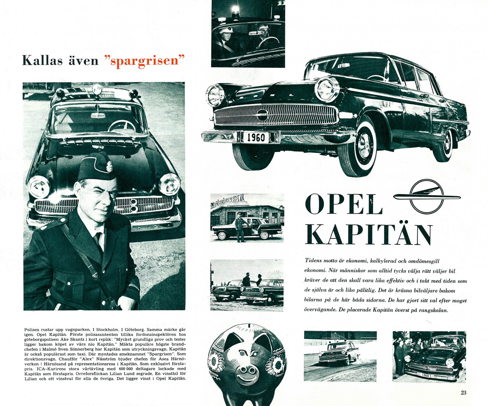 När Opel var polisbil