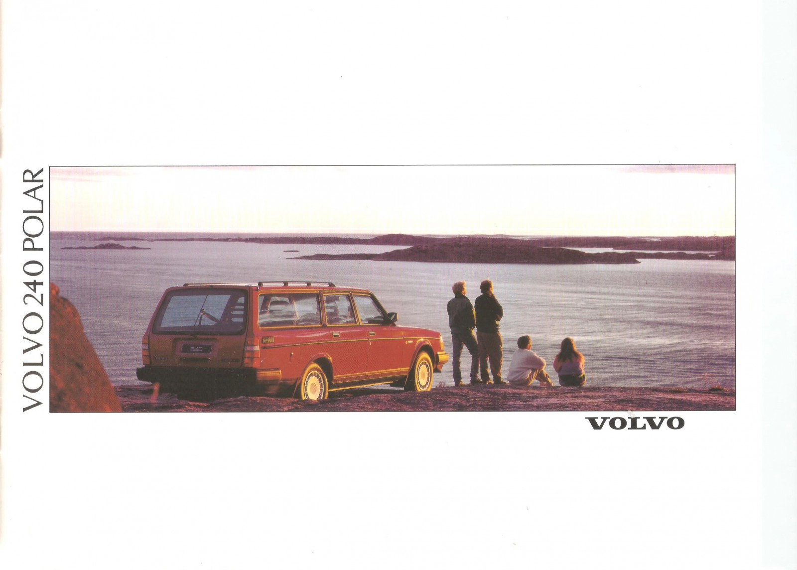 Svensk vy på omslaget till den italienska 240 Polar-broschyren.