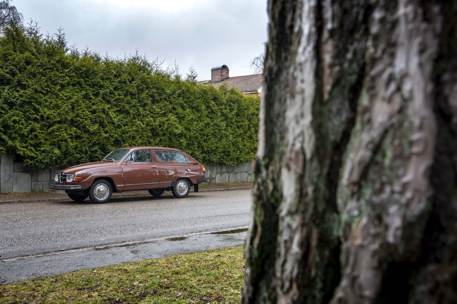 Saab V4 som halvkombi!
