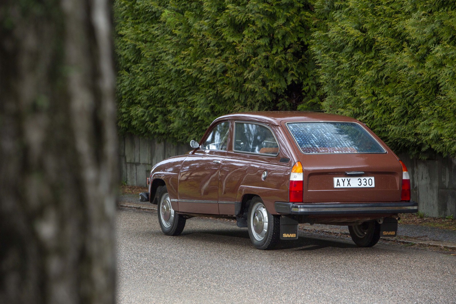 Saab V4 som halvkombi!