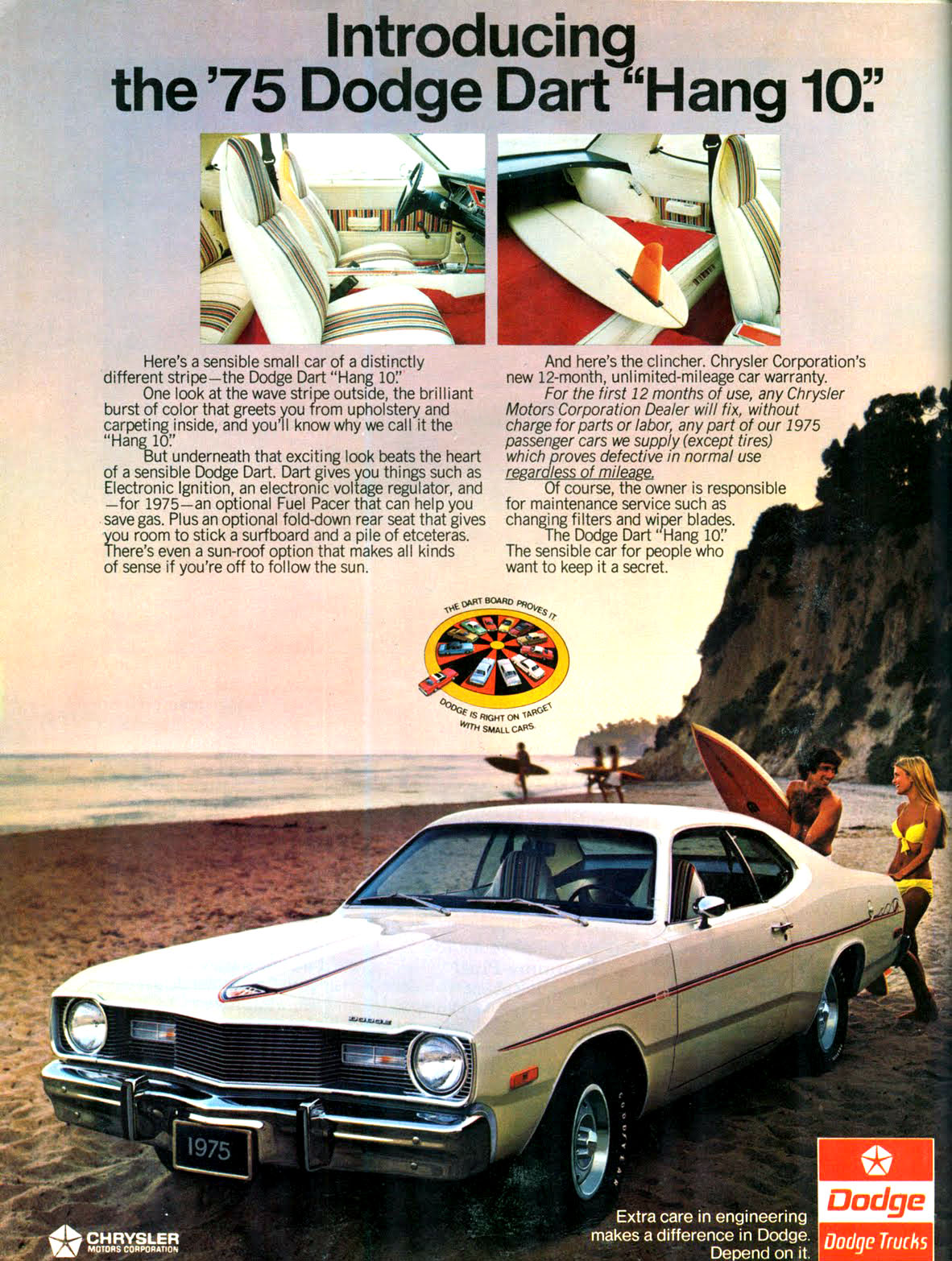 Surfarbilen - Dodge Dart Hang 10