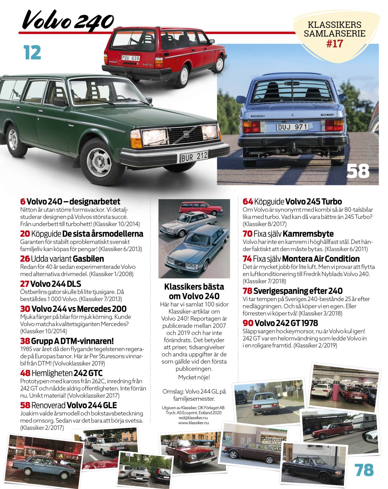 Samlaralbum #17 – Volvo 240