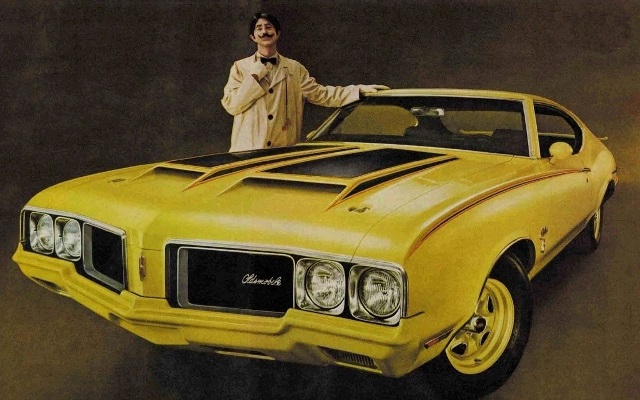Oldsmobiles gulaste modell