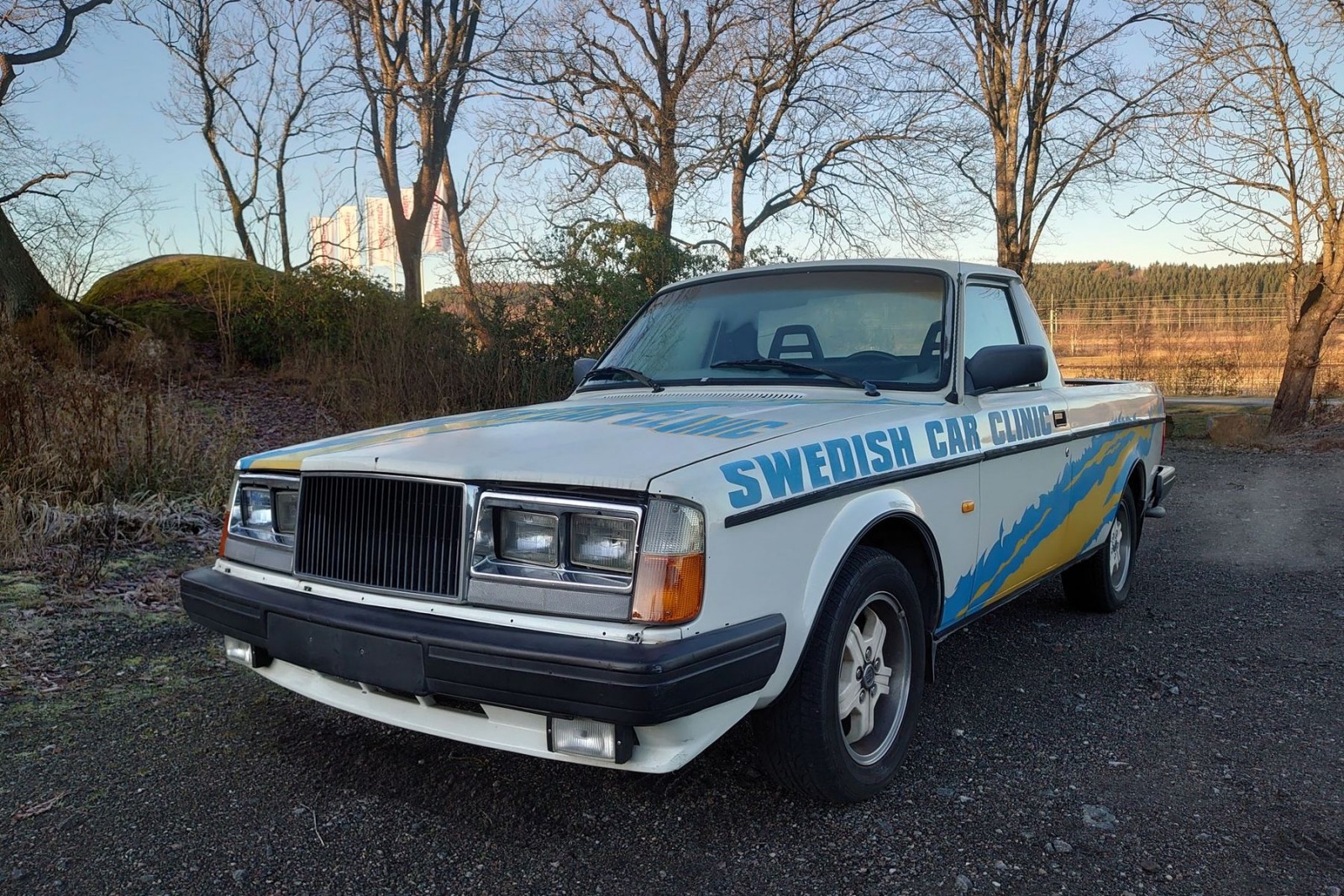 Hårda bud – Volvo 240 Turbo pickup på auktion!