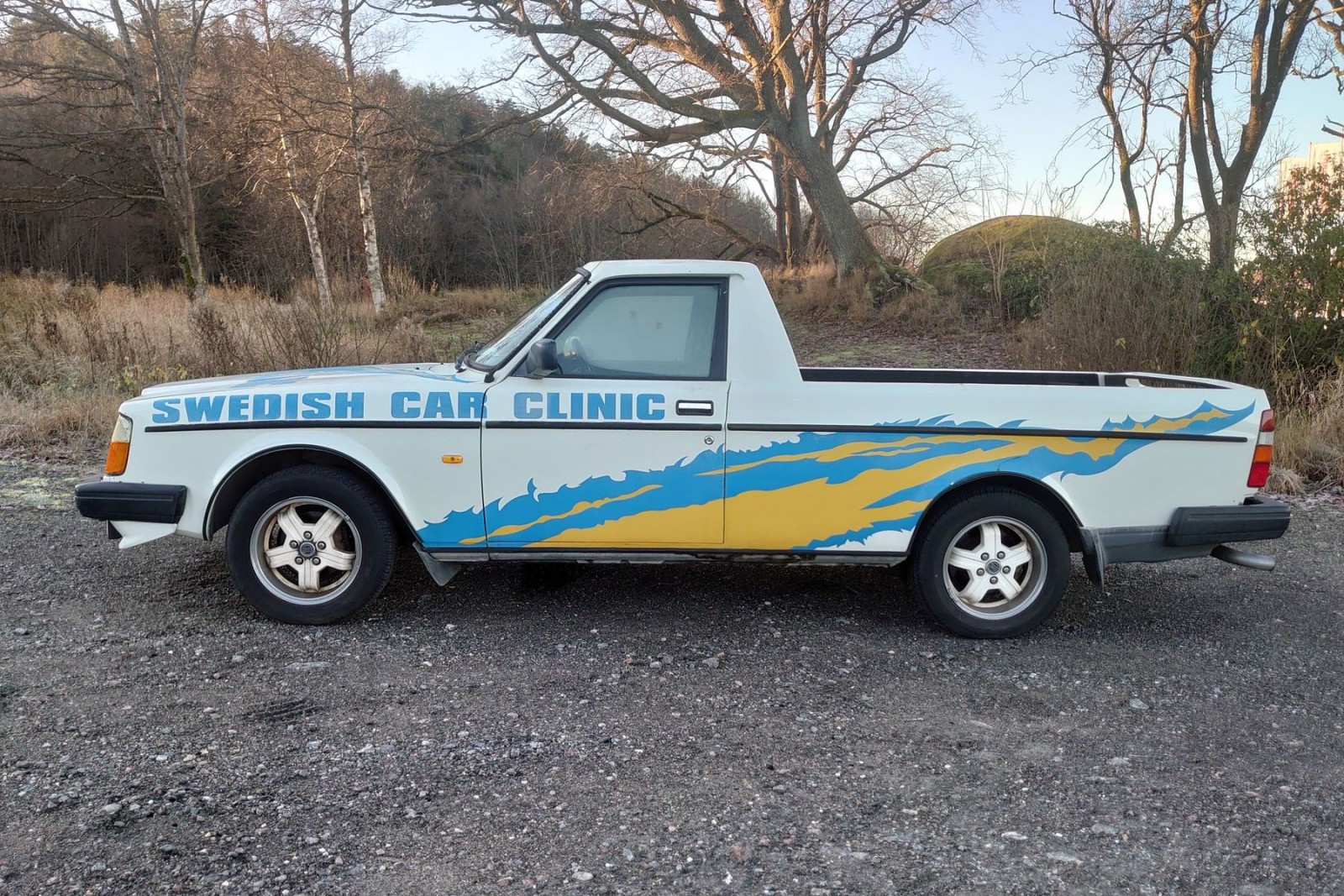 Hårda bud – Volvo 240 Turbo pickup på auktion!