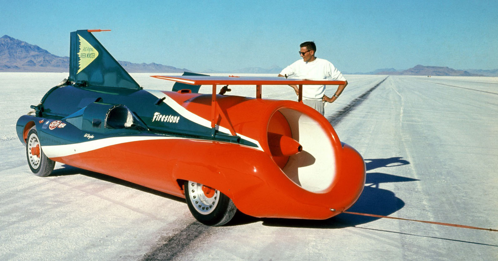En omtumlande dag på Bonneville 1966