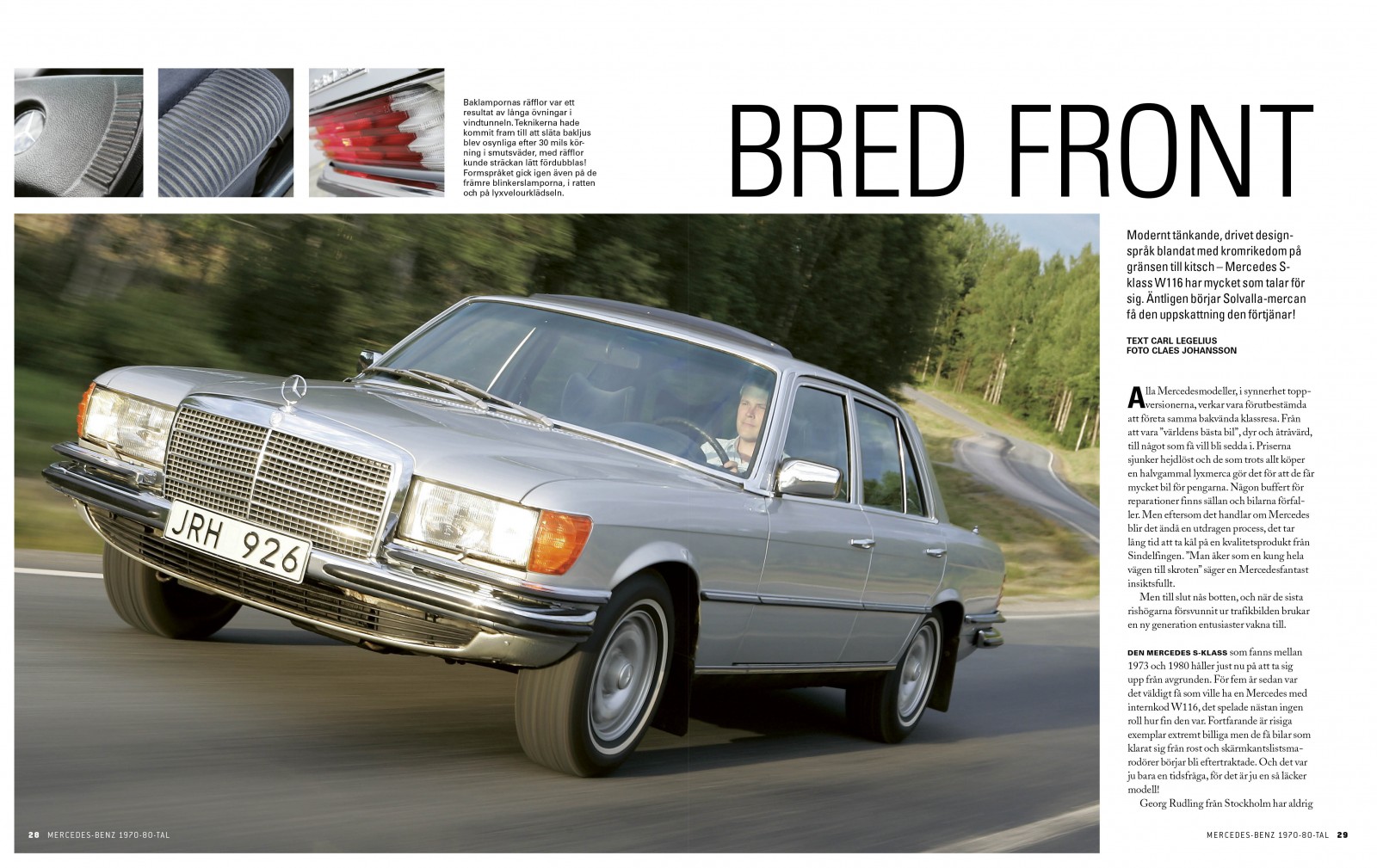 Samlarutgåva: Mercedes-Benz 1970-1980-tal!