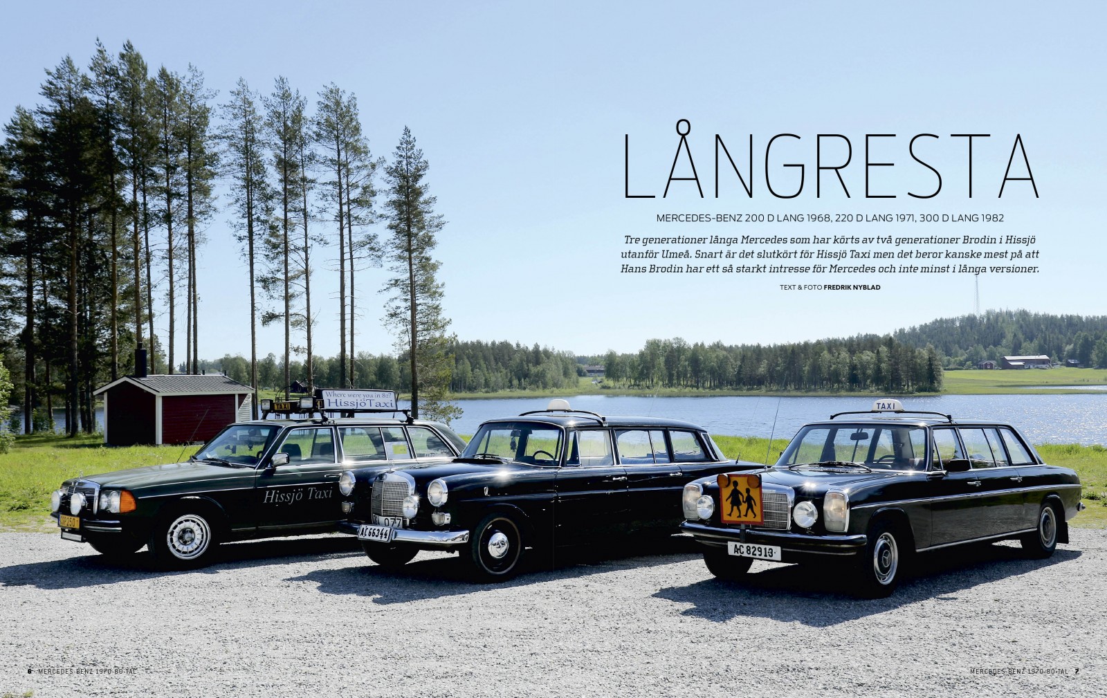 Samlarutgåva: Mercedes-Benz 1970-1980-tal!