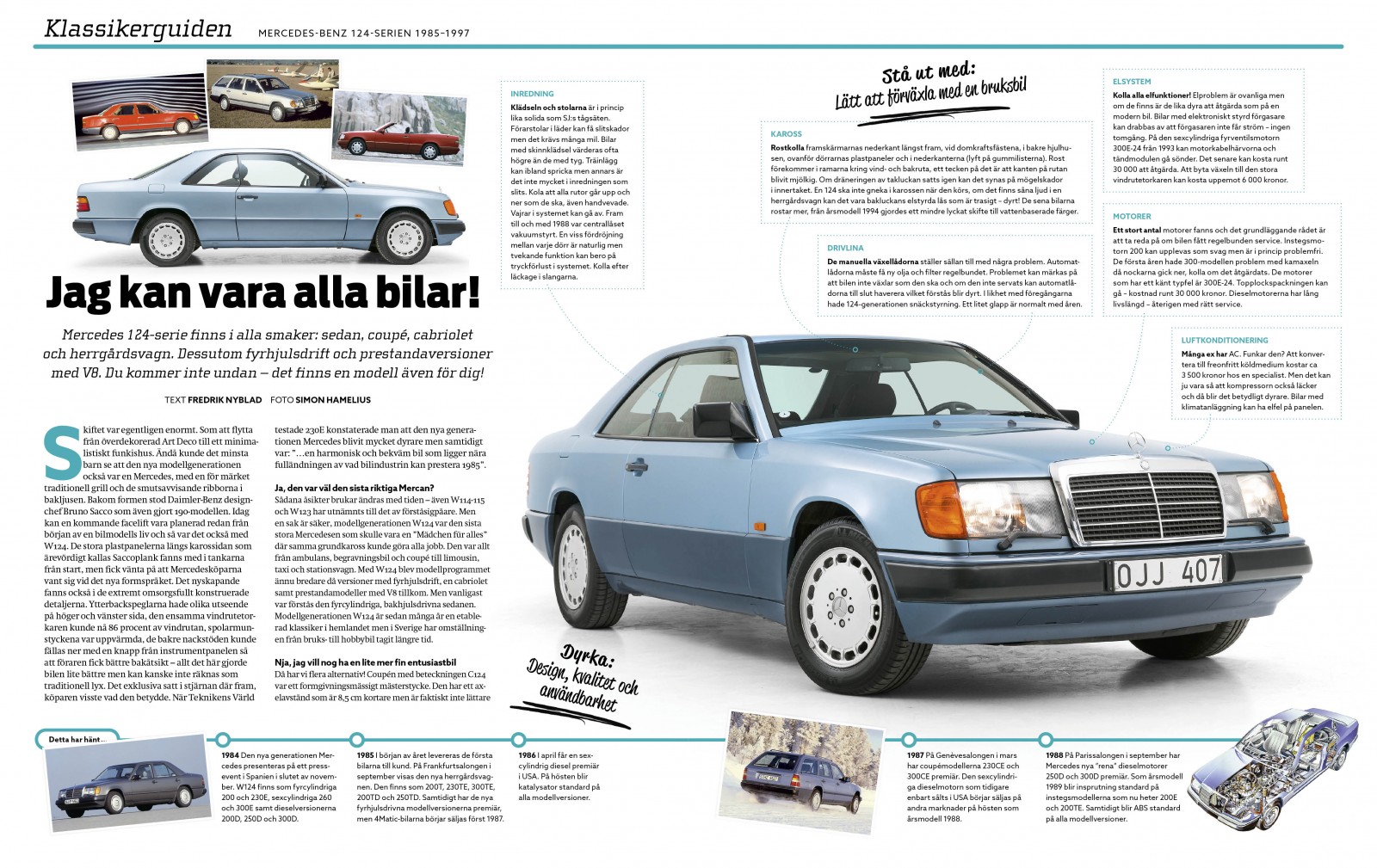 Samlarutgåva: Mercedes-Benz 1970-1980-tal!