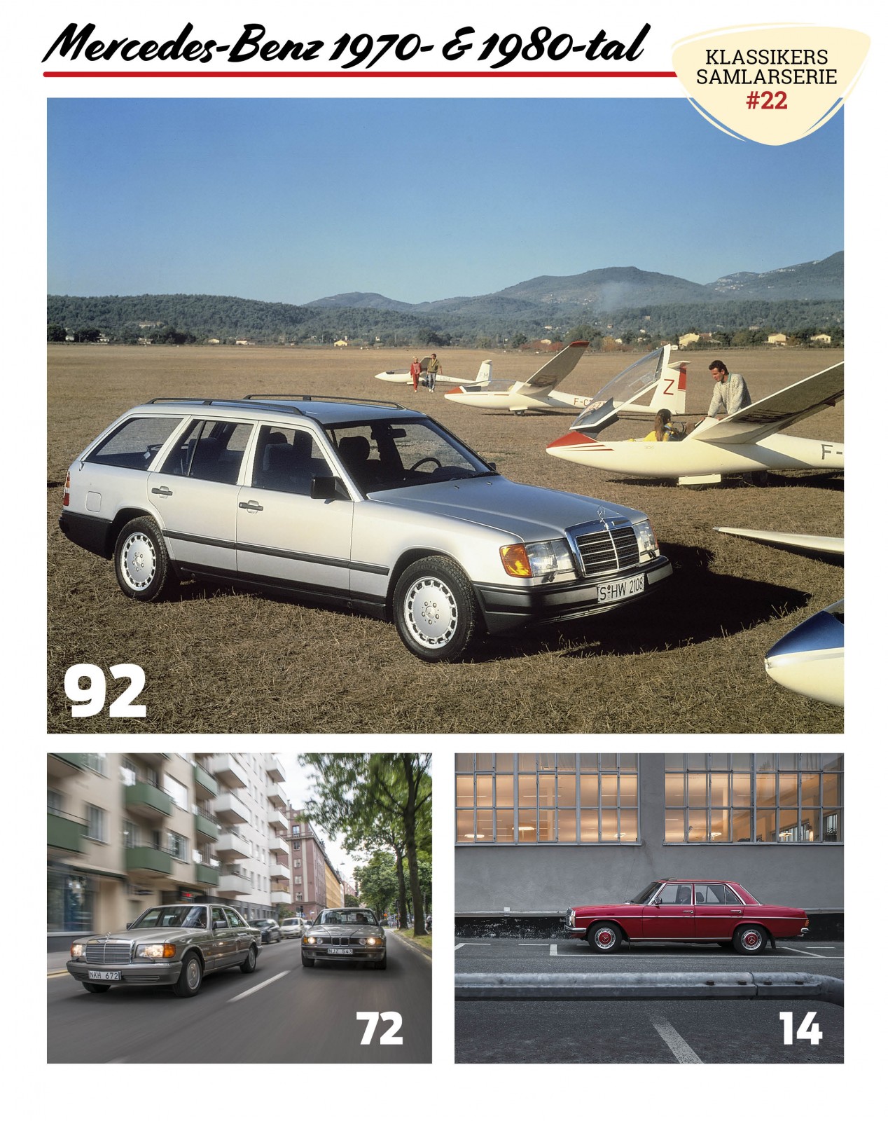 Samlarutgåva: Mercedes-Benz 1970-1980-tal!