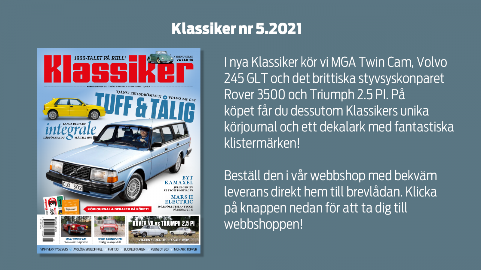 En 240 med sexa!