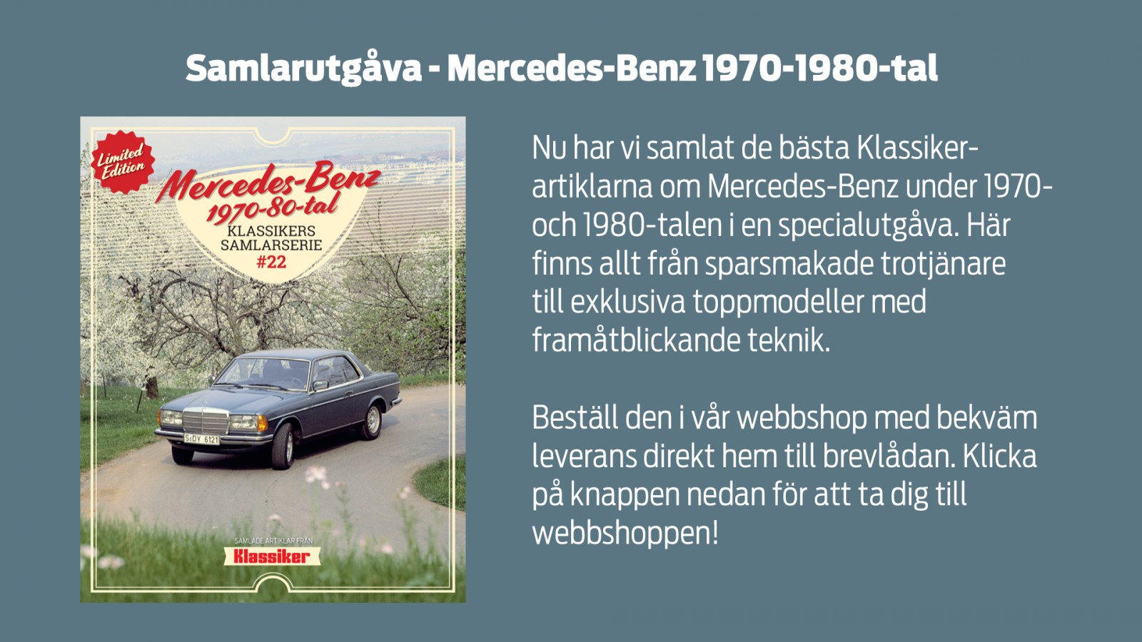 Tuta, Bobby fyller femtio!