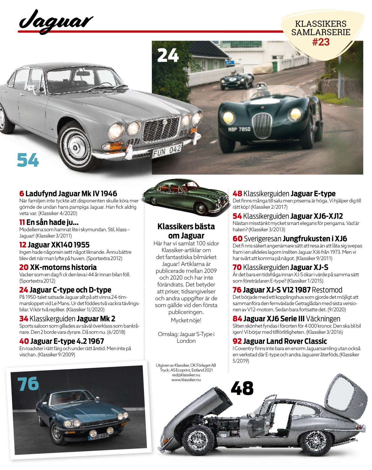 Samlarutgåva: Det bästa om Jaguar!