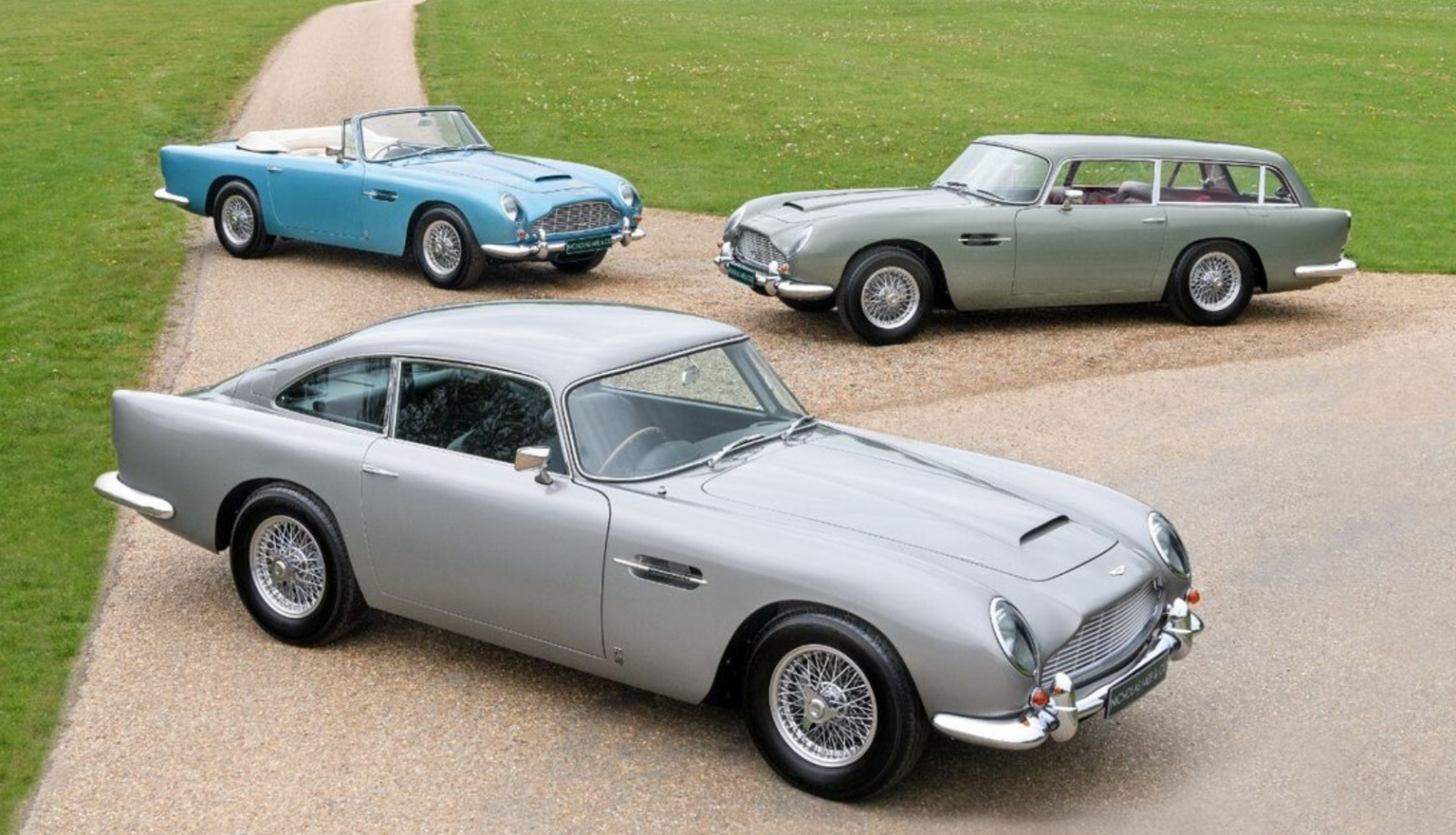 Aston Martin-trio till salu!