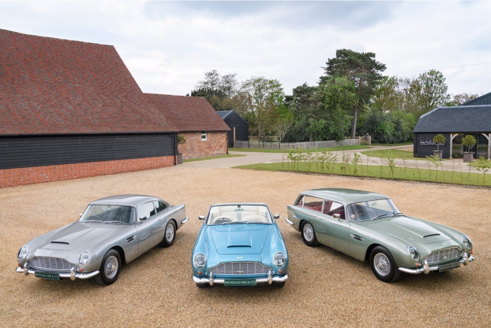 Aston Martin-trio till salu!