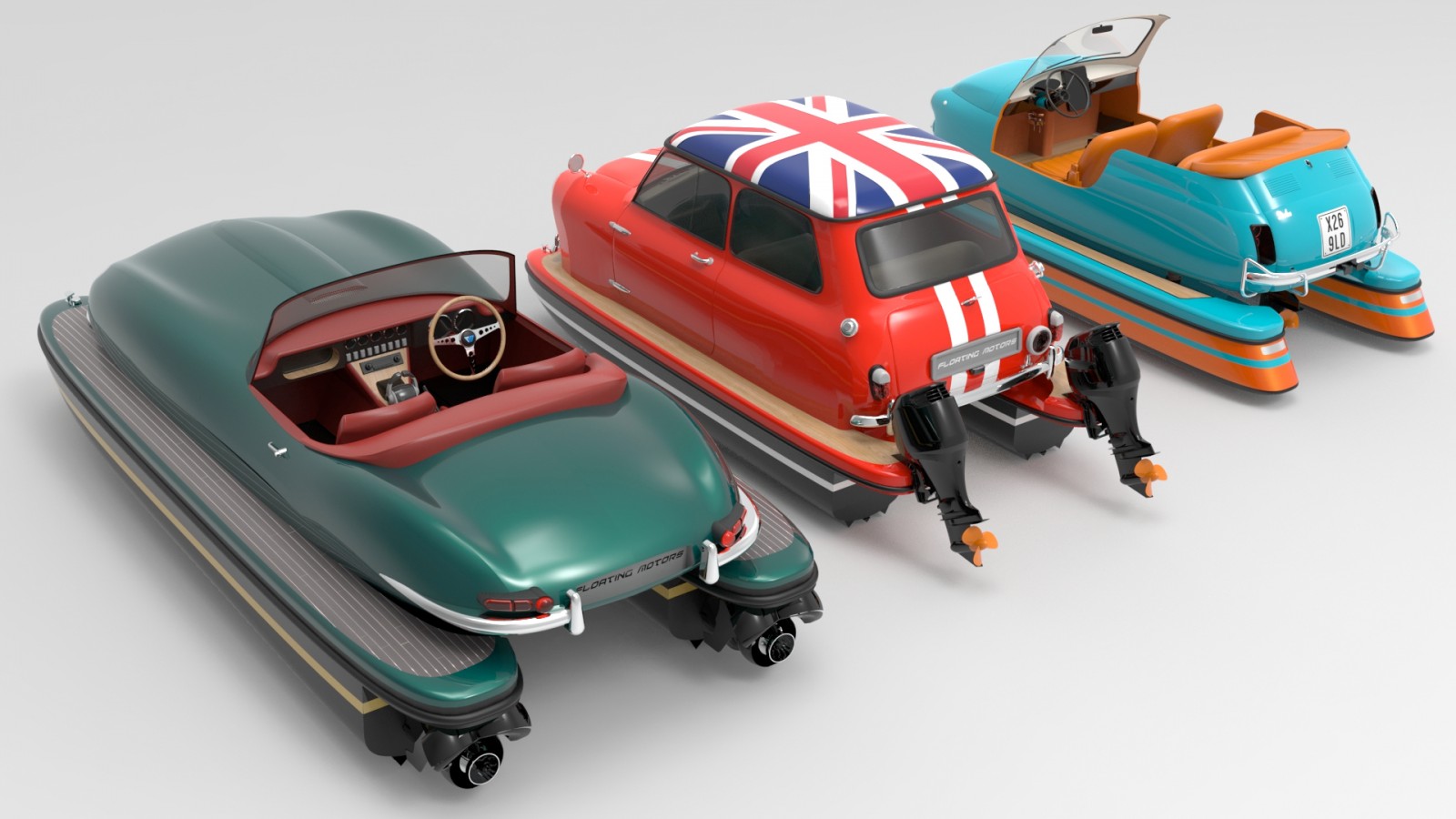 Flashig E-type, cool koja eller fräsig Fiat? Ditt val!