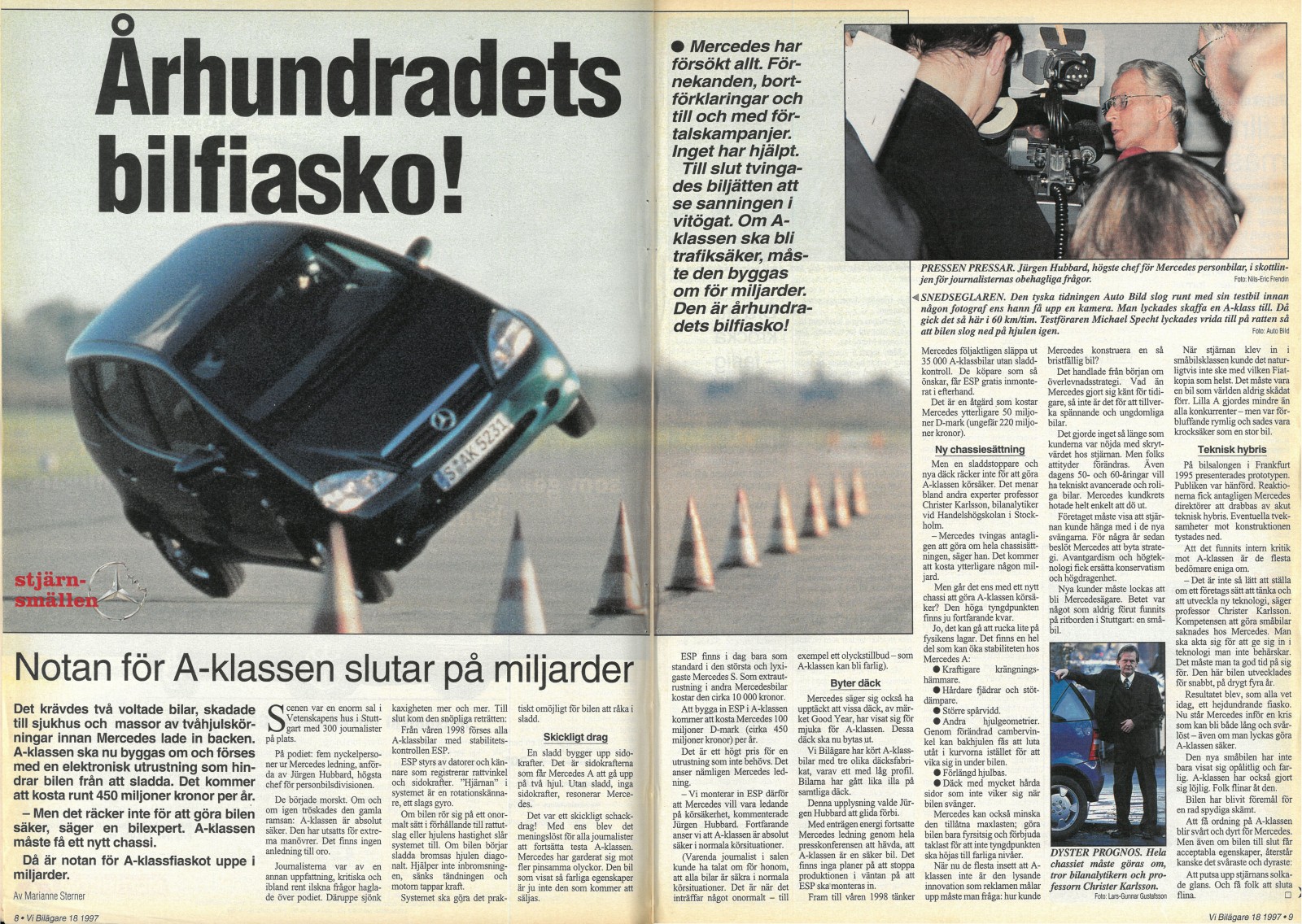 Mercedes A-klass – dags att kliva ut från älgens skugga?