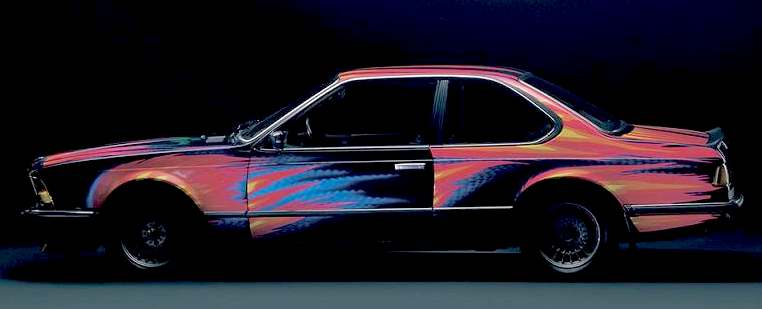 Konstverk från BMW