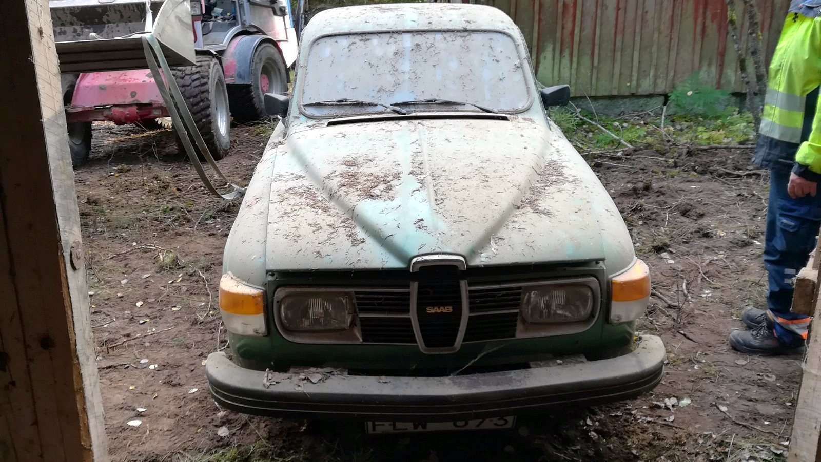 Saaben som gått 7 km sedan 1979!