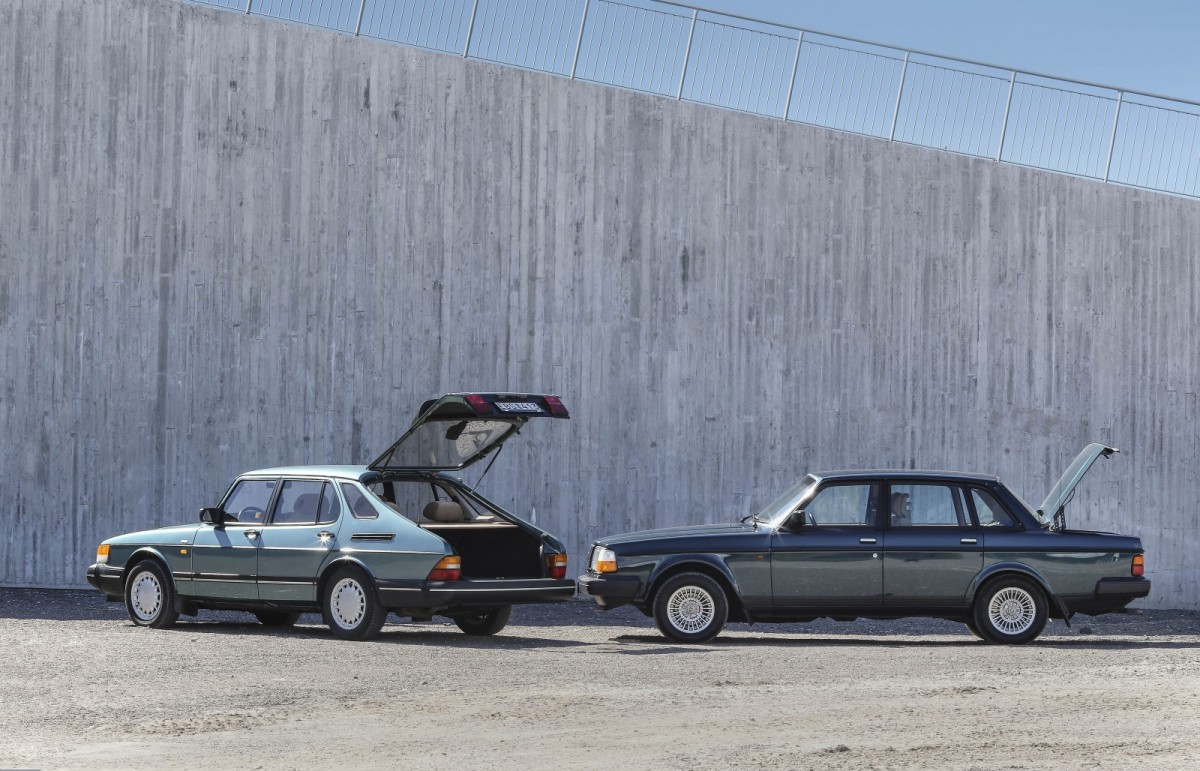 Saab и volvo