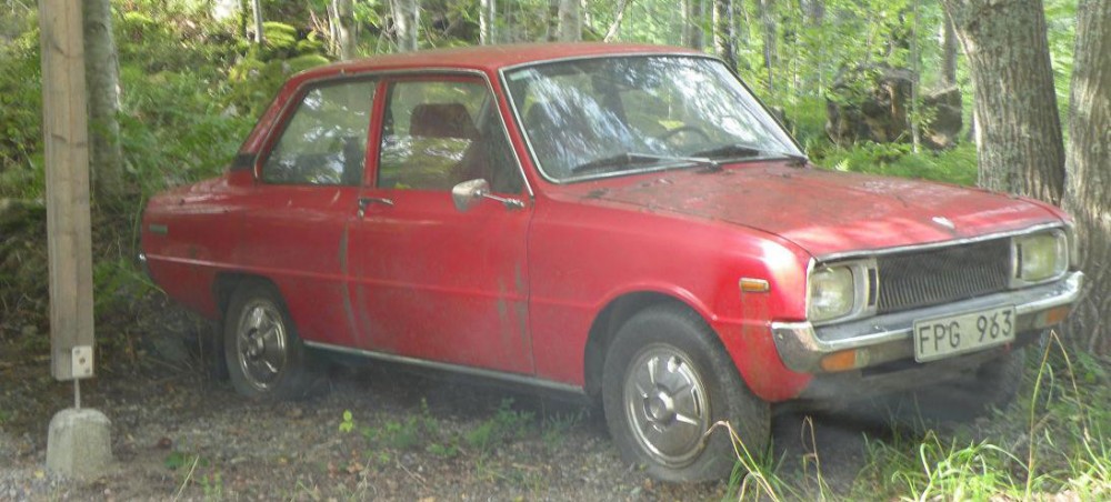 Mazda 1300 - en av två i Sverige