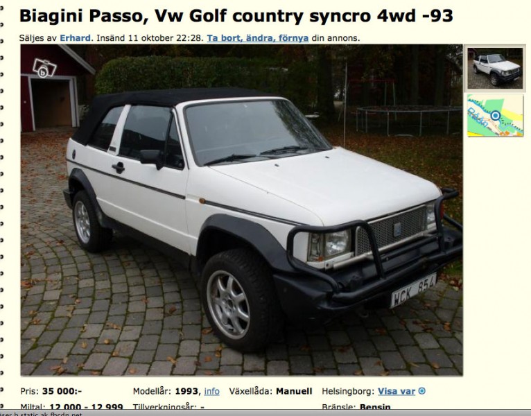 Köp en Biagini Passo – NU