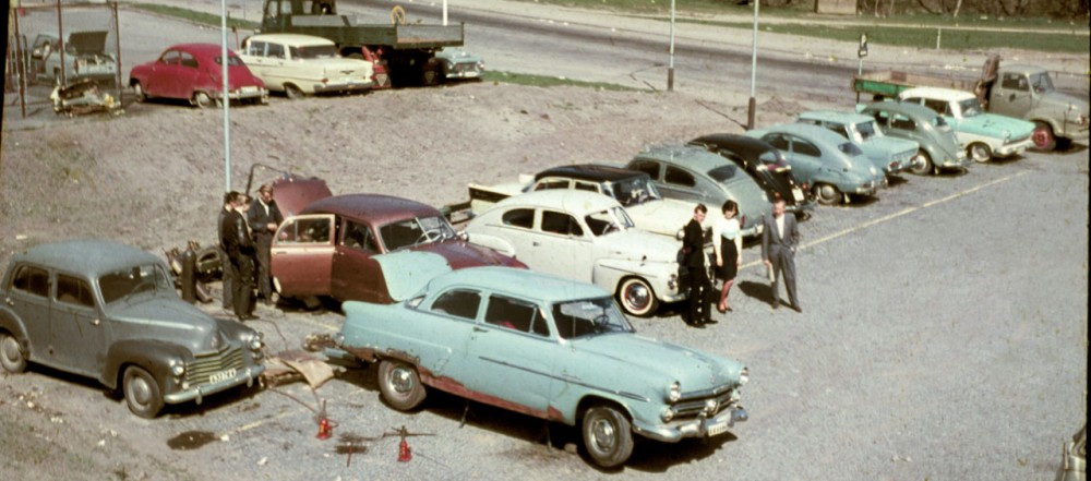 Vår sevärda parkering 1965
