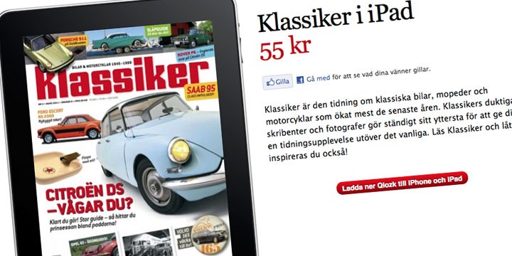 Klassiker på iPad!