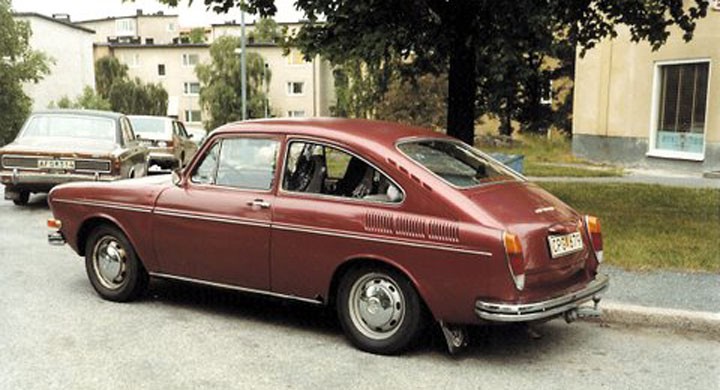 VW 1600 TL i brandutredning