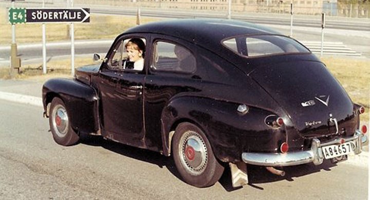 Fattig rallystjärna i Volvo PV