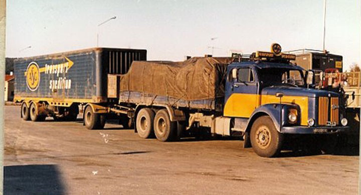 Scania och mycket räksallad
