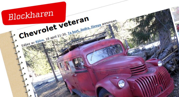 Brandbil för vuxna barn