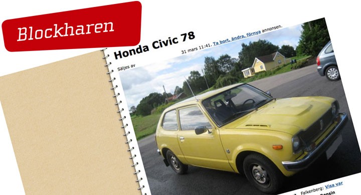 Apropå Honda Civic …