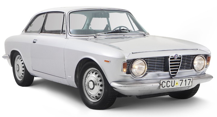 Alfa Romeo Giulia GT: höga stilpoäng