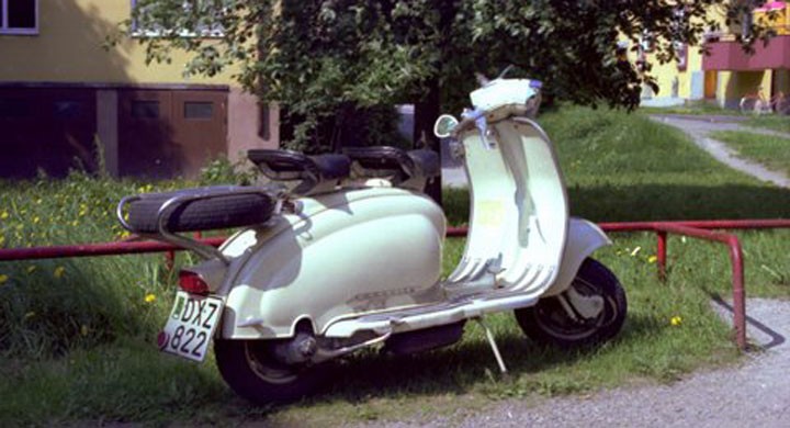 Svennes son sålde Lambretta